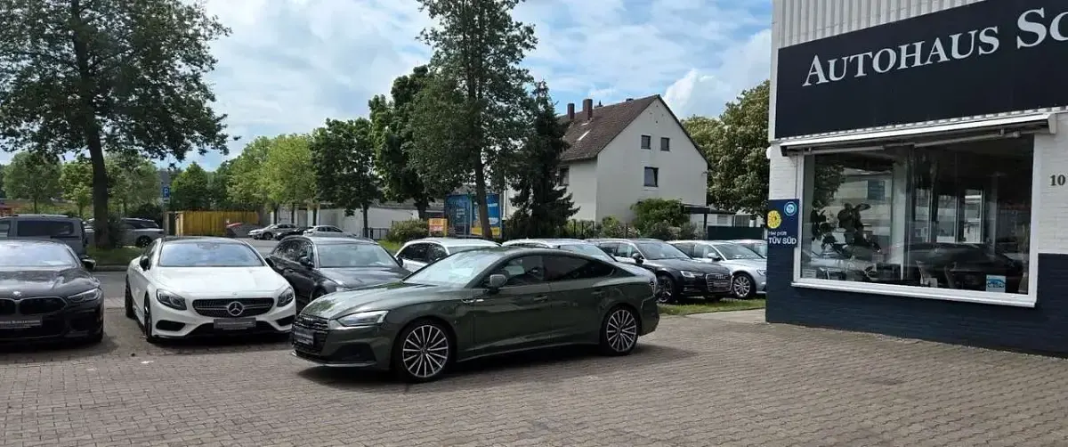Gebraucht Audi A5 S-Line 204 PS (150 kW) 2022 Distriktgruen Coupé