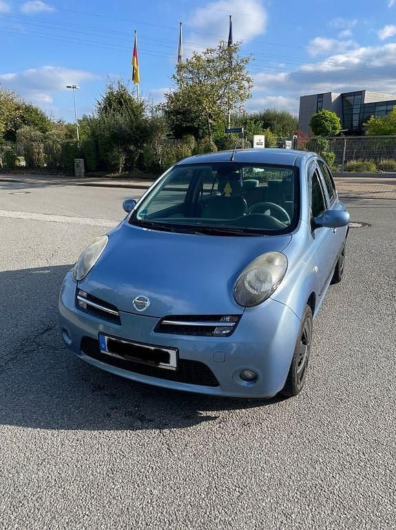 Blau Gebraucht 2007 Nissan Micra Acenta Kleinwagen | 1.000 € (Guter Preis) - Bild 1/4