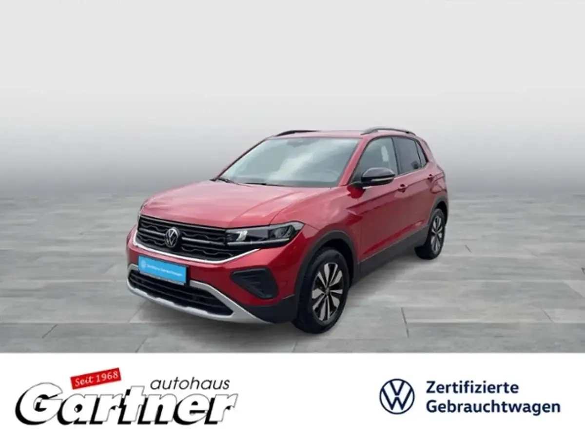 Gebraucht VW T-Cross Goal 95 PS (69 kW) 2025 Kings red metallic SUV