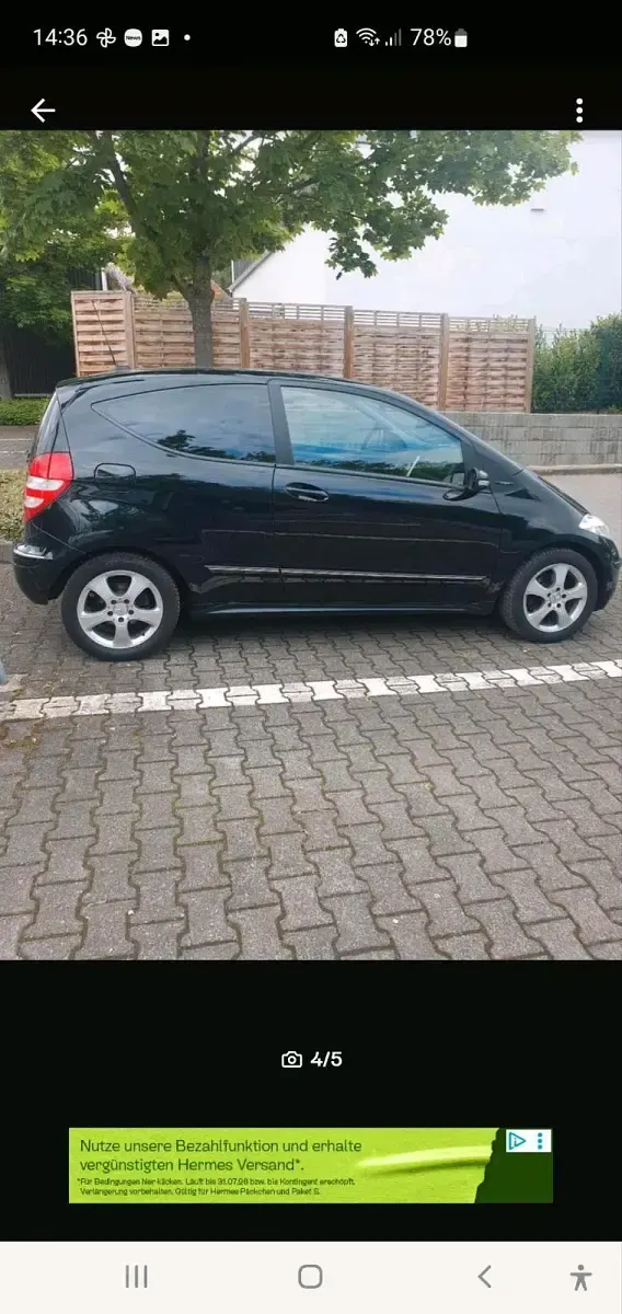 Gebraucht Mercedes A150 2005 Kleinwagen