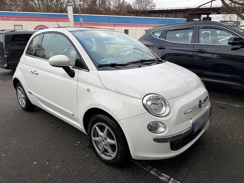 Weiß Gebraucht 2012 Fiat 500 Lounge Kleinwagen | 4.200 € (Superpreis) - Bild 1/4
