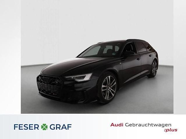 Mythosschwarz metallic Gebraucht 2025 Audi A6 S-Line Kombi | 53.890 € (Etwas zu teuer) - Bild 1/3
