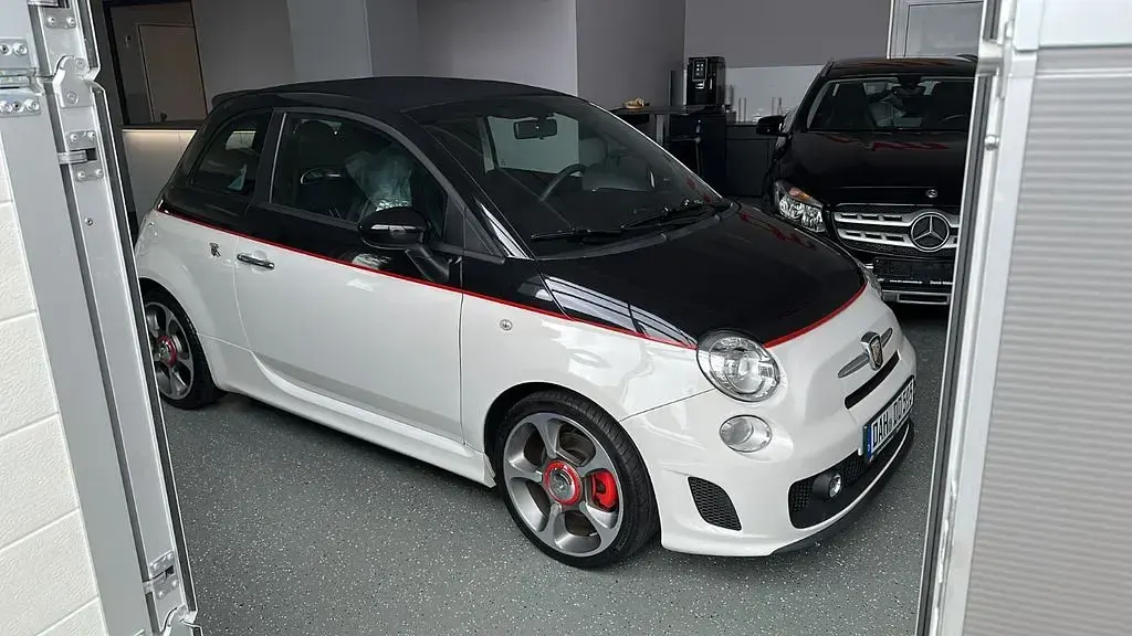 Gebraucht Abarth 595C Custom 140 PS (102 kW) 2011 Weiß