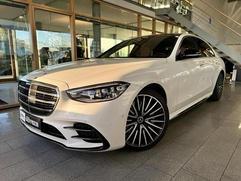 Diamantweiss Gebraucht 2022 Mercedes S400 Limousine | 82.990 € (Fairer Preis) - Bild 1/4