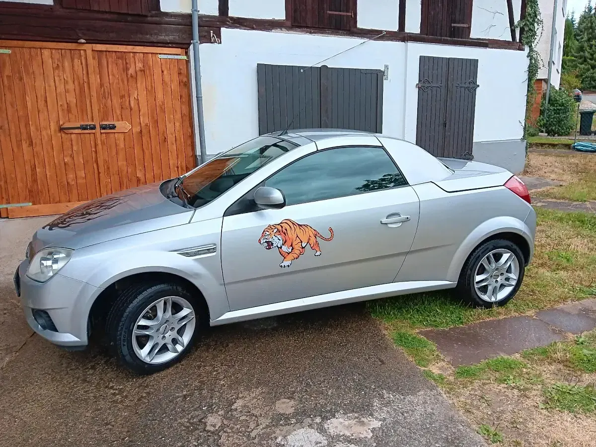 Gebraucht Opel Tigra 90 PS (66 kW) 2008 Silber Cabrio