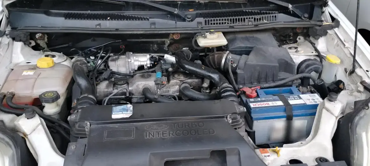 Gebraucht Ford Focus 75 PS (55 kW) 2002 Weiß Van / Kleinbus