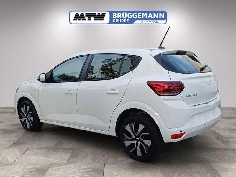 Neu Dacia Sandero Expression 91 PS (66 kW) 2025 Weiss Limousine