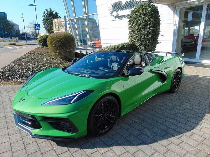 Nowe Corvette C8 481 KM (353 kW) 2026 Zielony Kabriolet