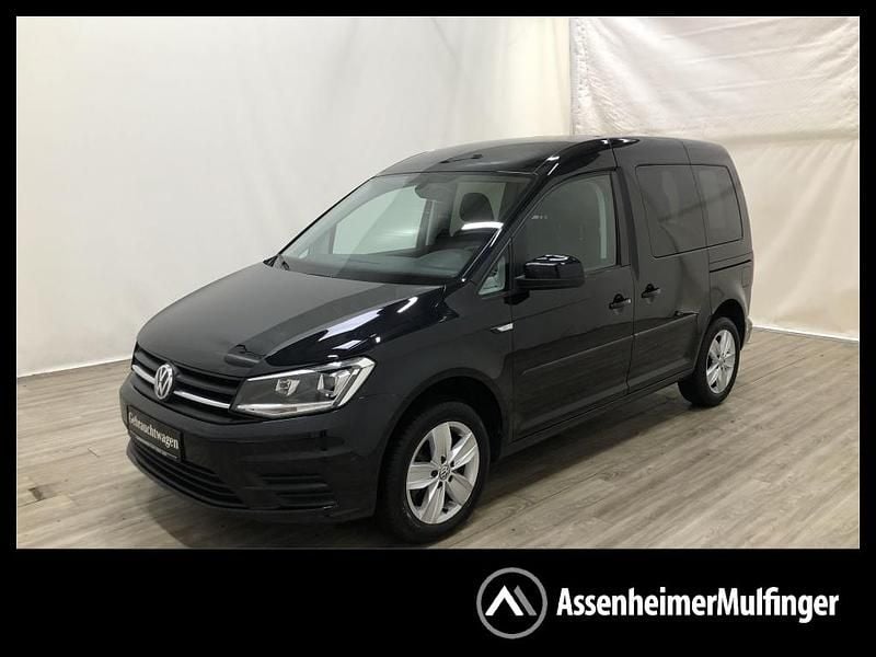 Gebraucht VW Caddy Trendline 131 PS (96 kW) 2019 Deep black perleffekt Van / Kleinbus