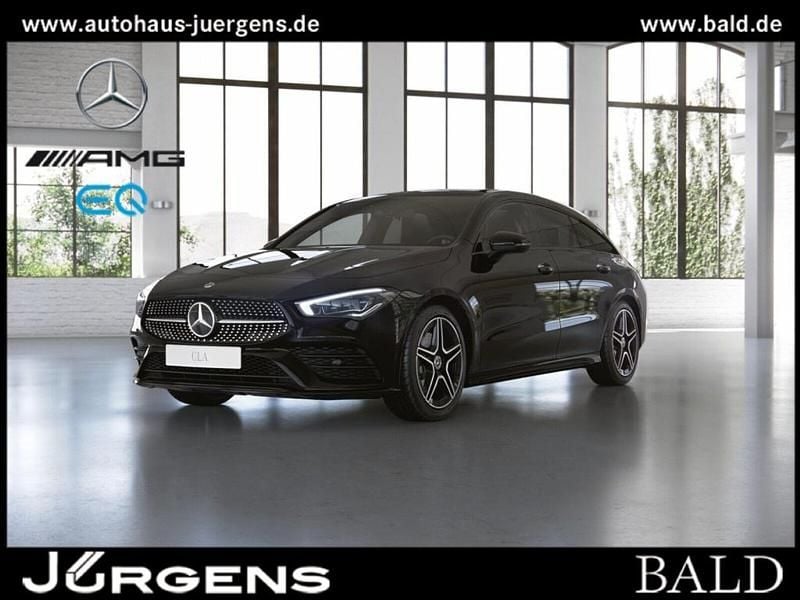 Unilack nachtschwarz Gebraucht 2023 Mercedes CLA250e Shooting Brake AMG Kombi | 33.550 € (Fairer Preis) - Bild 1/4