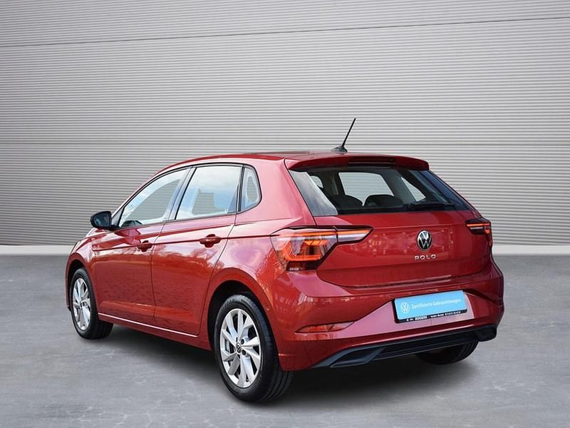 Gebraucht VW Polo Style 95 PS (69 kW) 2022 Rot Kleinwagen
