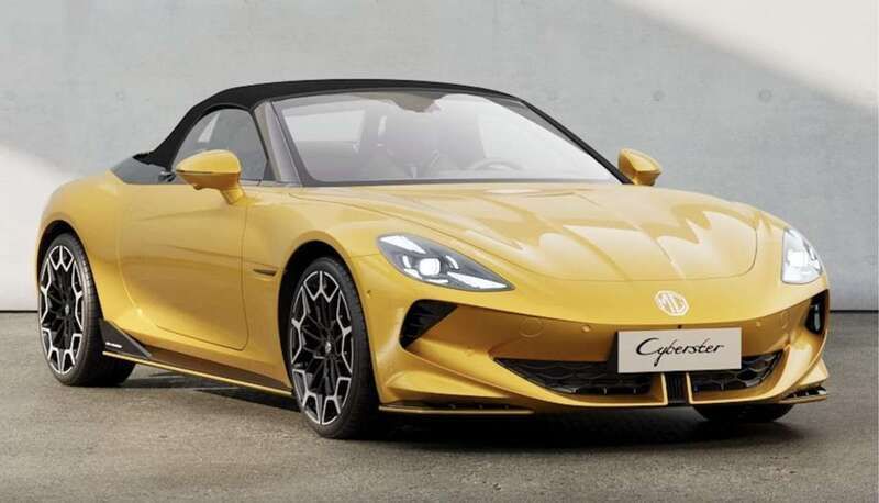 Gelb (verdeckfarbe schwarz) Neu 2025 MG Cyberster Cabrio | 65.989 € (Guter Preis) - Bild 1/4