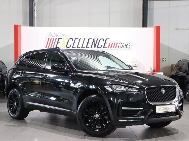 Schwarz Gebraucht 2017 Jaguar F-Pace R-Sport SUV | 18.777 € (Fairer Preis) - Bild 1/4