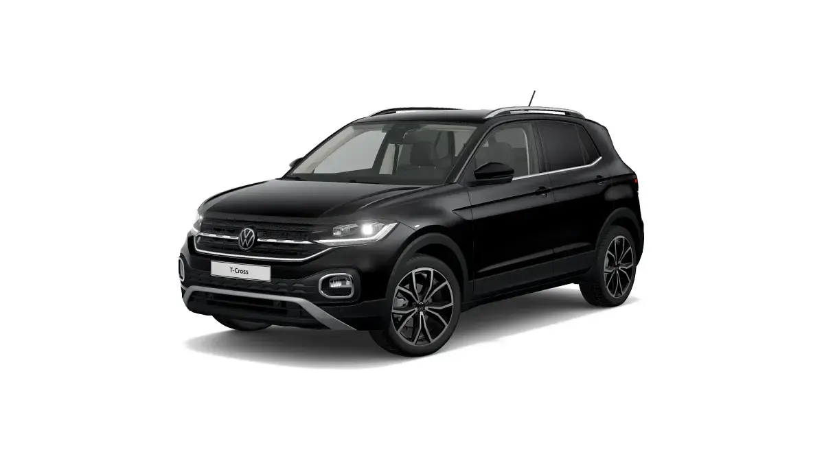 Gebraucht VW T-Cross Style 110 PS (80 kW) 2022 Schwarz SUV