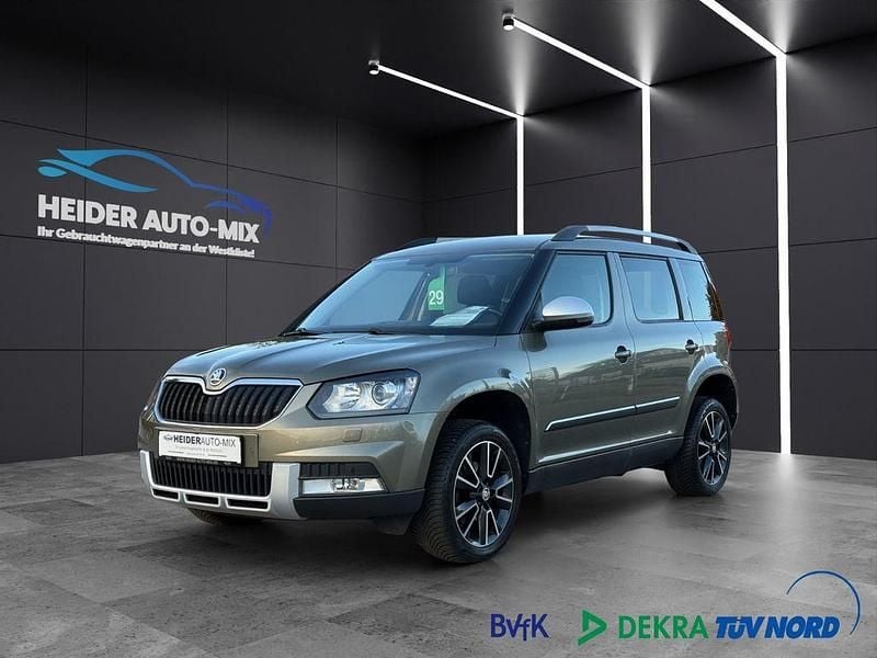 Grün Gebraucht 2016 Skoda Yeti Ambition SUV | 14.999 € (Fairer Preis) - Bild 1/4