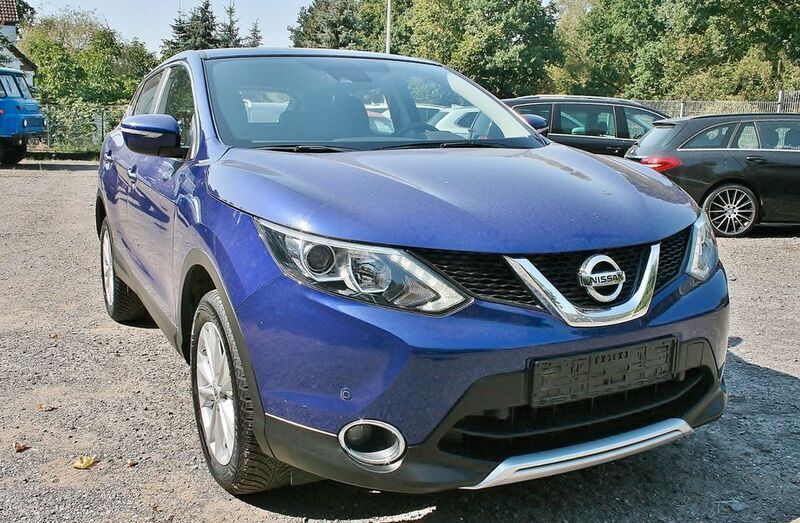 Ink blue metallic Gebraucht 2014 Nissan Qashqai Acenta SUV | 11.990 € (Fairer Preis) - Bild 1/4