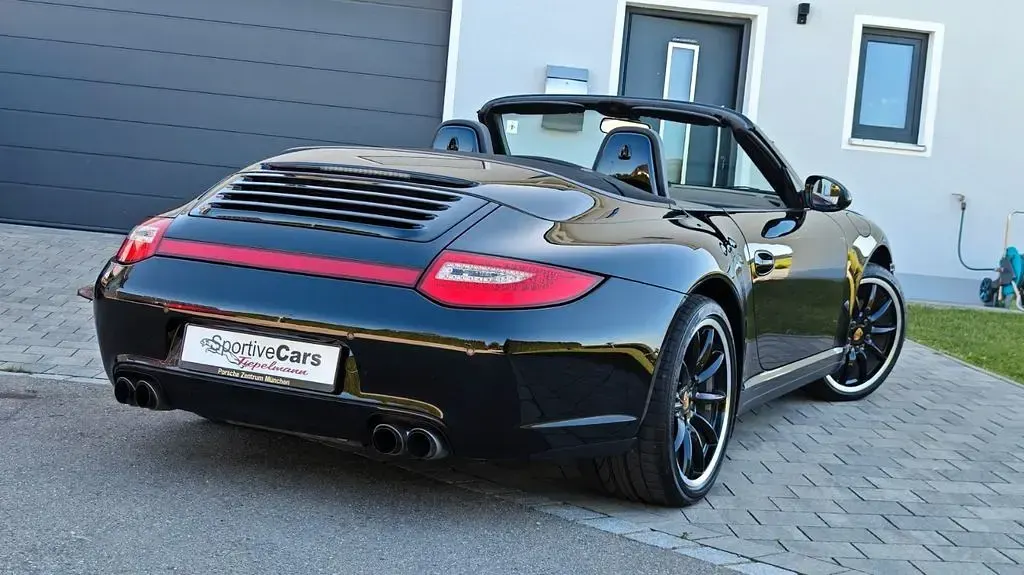 Gebraucht Porsche 997 345 PS (253 kW) 2009 Tiefschwarz Cabrio
