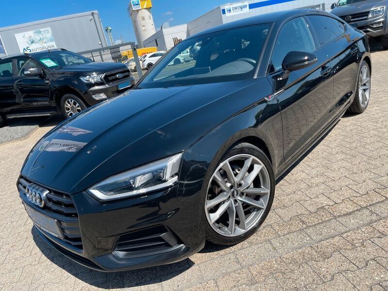 Schwarz Gebraucht 2019 Audi A5 Sportback S-Line Limousine | 28.700 € (Fairer Preis) - Bild 1/4