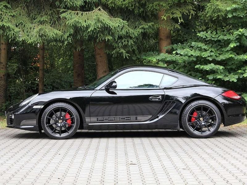 Tiefschwarz Gebraucht 2011 Porsche Cayman S Black Edition Coupé | 57.900 € - Bild 1/4