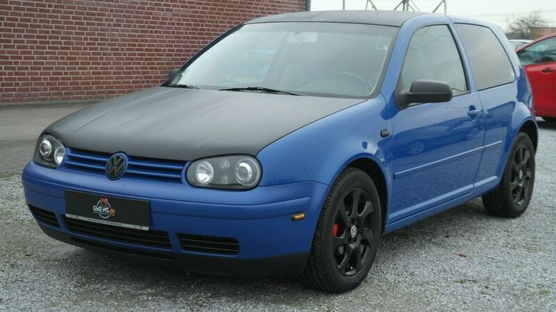 Blau Gebraucht 2000 VW Golf IV Basis Limousine | 2.450 € (Guter Preis) - Bild 1/4