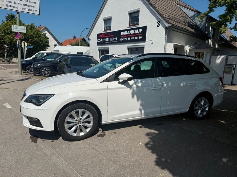 Gebraucht Seat Leon ST Style 110 PS (80 kW) 2018 Weiß Kombi