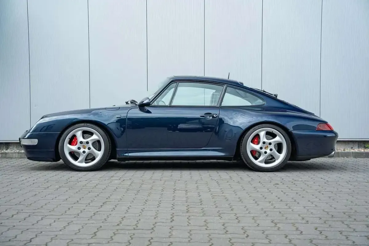 Gebraucht Porsche 993 286 PS (210 kW) 1998 L3az oceanblau metallic Coupé