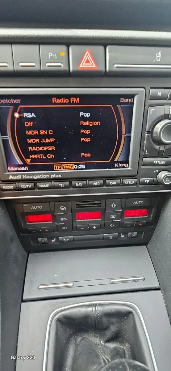 Gebraucht Audi A4 S-Line 140 PS (102 kW) 2008 Schwarz Kombi