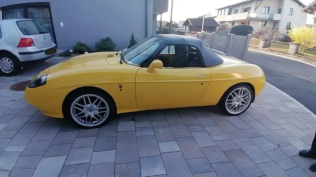 Gebraucht Fiat Barchetta 131 PS (96 kW) 1996 Gelb Cabrio