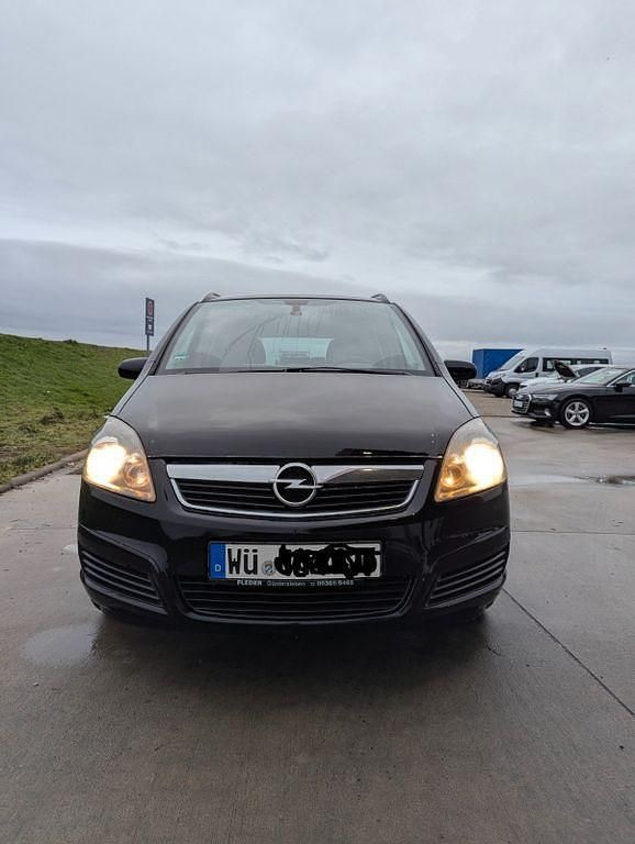 Gebraucht Opel Zafira 140 PS (102 kW) 2006 Schwarz Van / Kleinbus