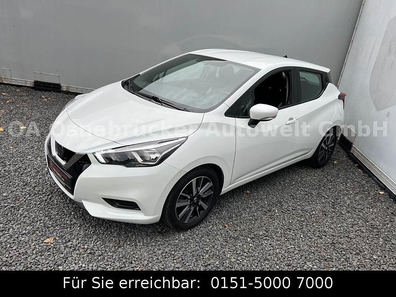 Weiß Gebraucht 2017 Nissan Micra Kleinwagen | 9.800 € (Fairer Preis) - Bild 1/3
