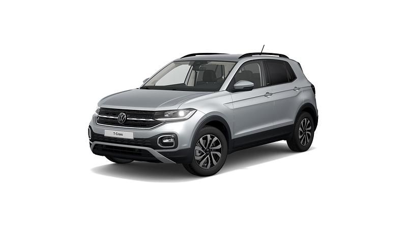 Silber Gebraucht 2021 VW T-Cross Active SUV | 20.990 € (Fairer Preis) - Bild 1/3