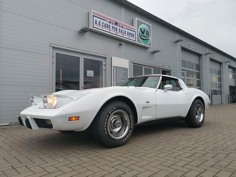 Second-hand Corvette C3 224 CP (164 kW) 1978 Alb Coupe