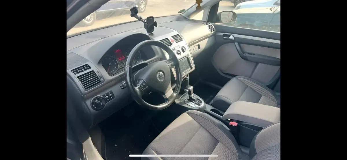 Gebraucht VW Touran Cross 140 PS (102 kW) 2007 Schwarz Van / Kleinbus
