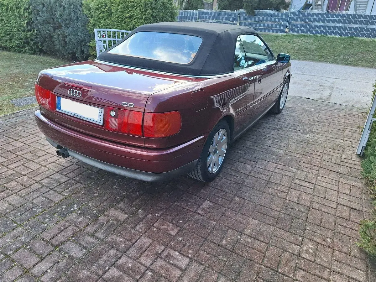Gebraucht Audi Cabriolet Sport 150 PS (110 kW) 1996 Rot Cabrio