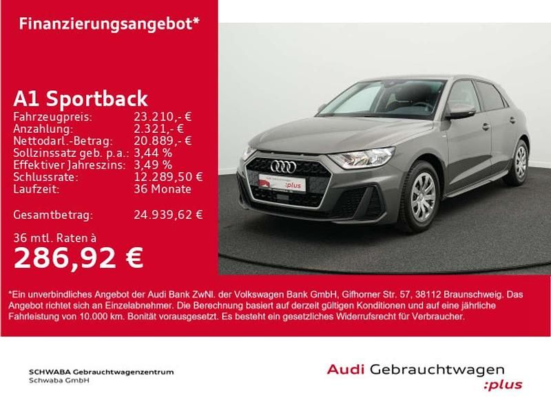 Gebraucht Audi A1 S-Line 95 PS (69 kW) 2025 Chronosgrau metallic Limousine