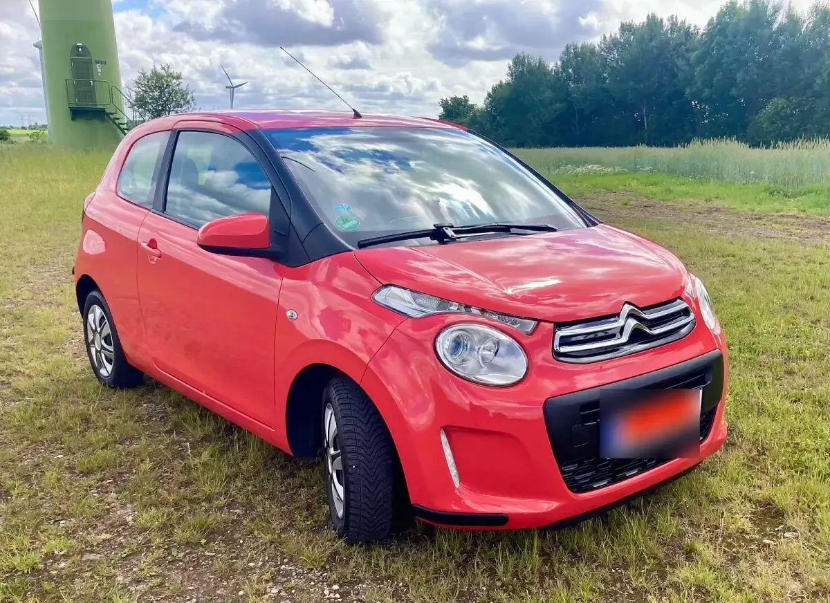 Gebraucht Citroën C1 Feel 82 PS (60 kW) 2014 Rot Kleinwagen