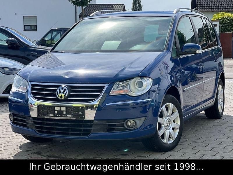 Blau Gebraucht 2007 VW Touran Highline Van / Kleinbus | 3.490 € (Guter Preis) - Bild 1/4