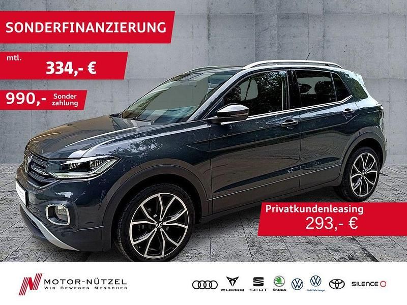 Grau Gebraucht 2021 VW T-Cross Style SUV | 22.850 € (Fairer Preis) - Bild 1/4