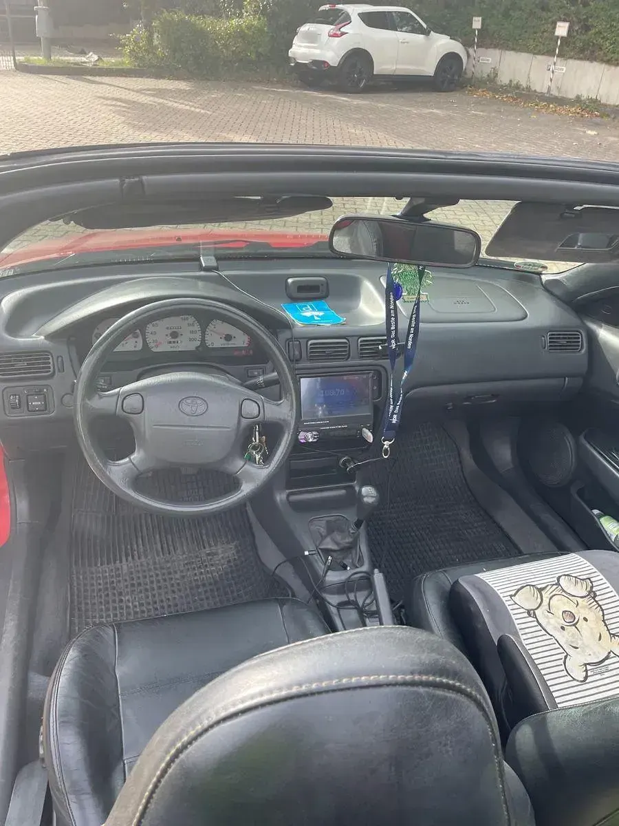 Gebraucht Toyota Paseo 90 PS (66 kW) 1997 Schwarz Cabrio