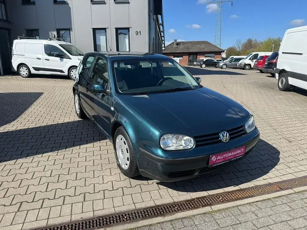 Gebraucht VW Golf IV Edition 75 PS (55 kW) 2000 Grün Limousine