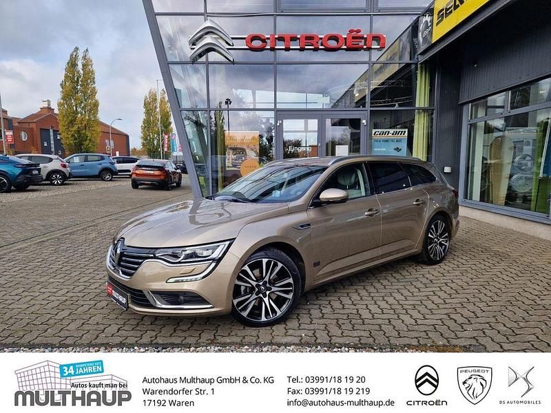 Beige dune Gebraucht 2016 Renault Talisman GrandTour Initiale Paris Kombi | 13.440 € (Superpreis) - Bild 1/4