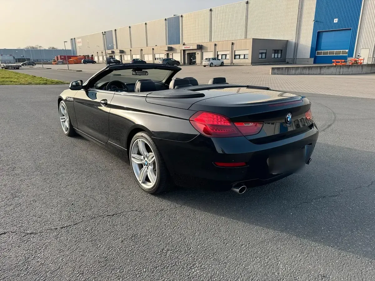 Gebraucht BMW 640 Cabriolet 313 PS (230 kW) 2012 Schwarz Cabrio