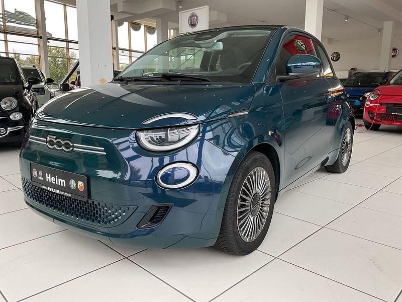 Grün Gebraucht 2021 Fiat 500e Icon Cabrio | 17.900 € (Fairer Preis) - Bild 1/4