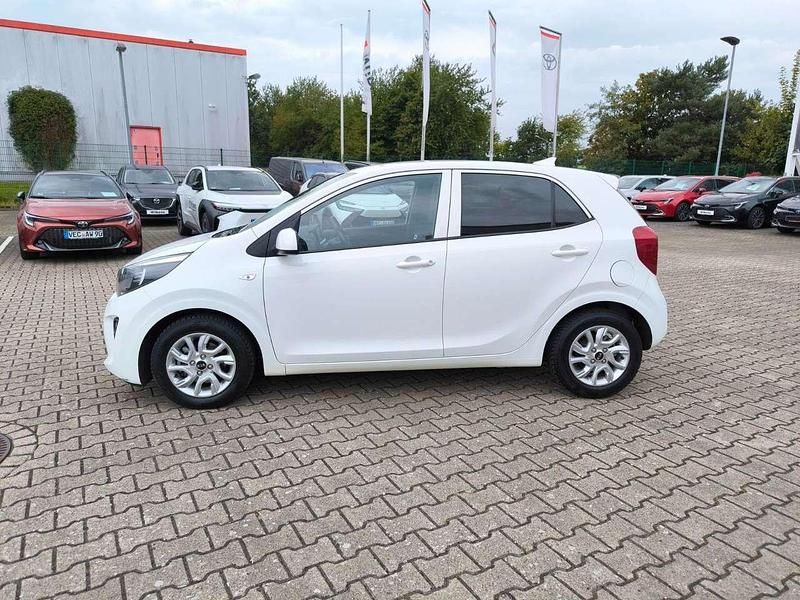 Gebraucht Kia Picanto DREAM-TEAM Edition 67 PS (49 kW) 2020 Weiß Kleinwagen