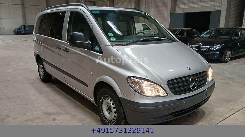 Silber Gebraucht 2008 Mercedes Vito Van / Kleinbus | 7.500 € (Superpreis) - Bild 1/4