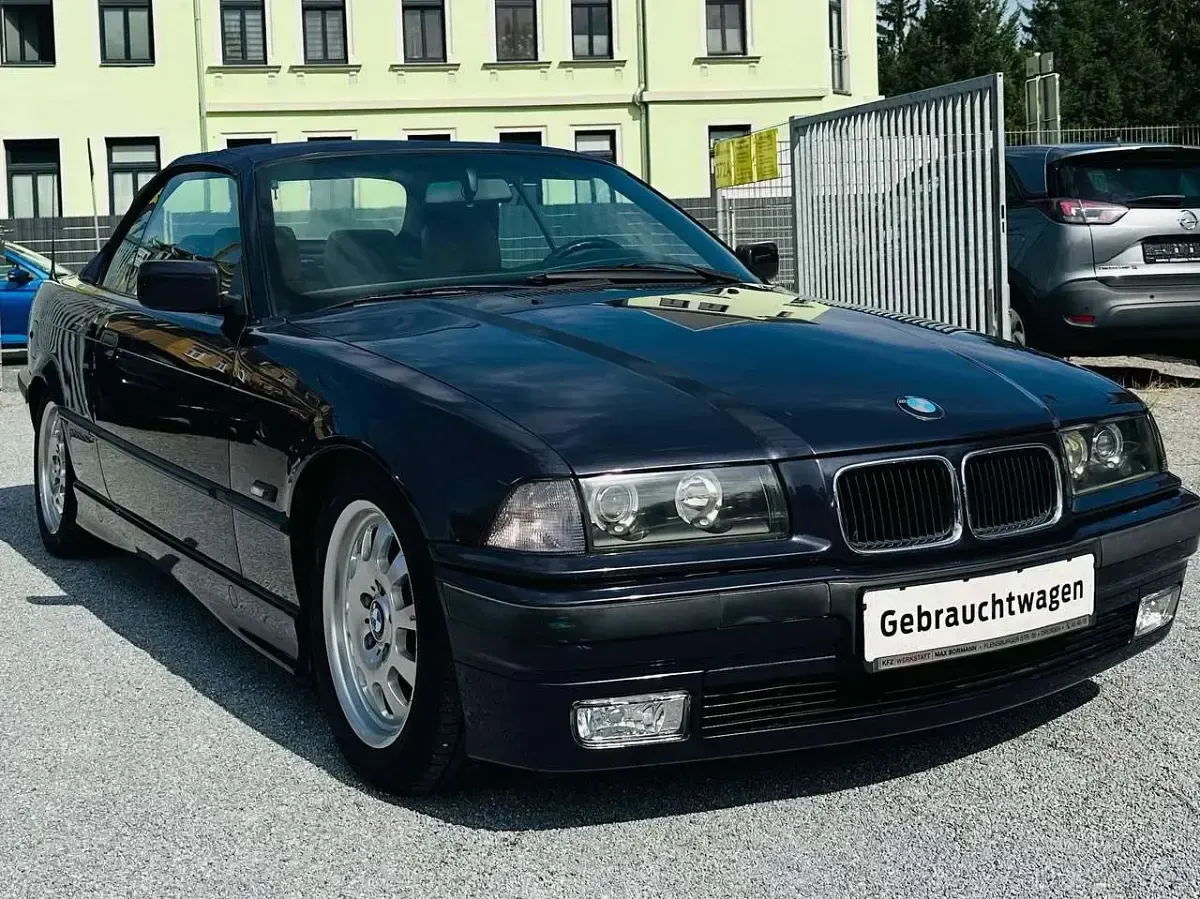 Gebraucht BMW 320 Cabriolet Sport Line 150 PS (110 kW) 1995 Blau Cabrio