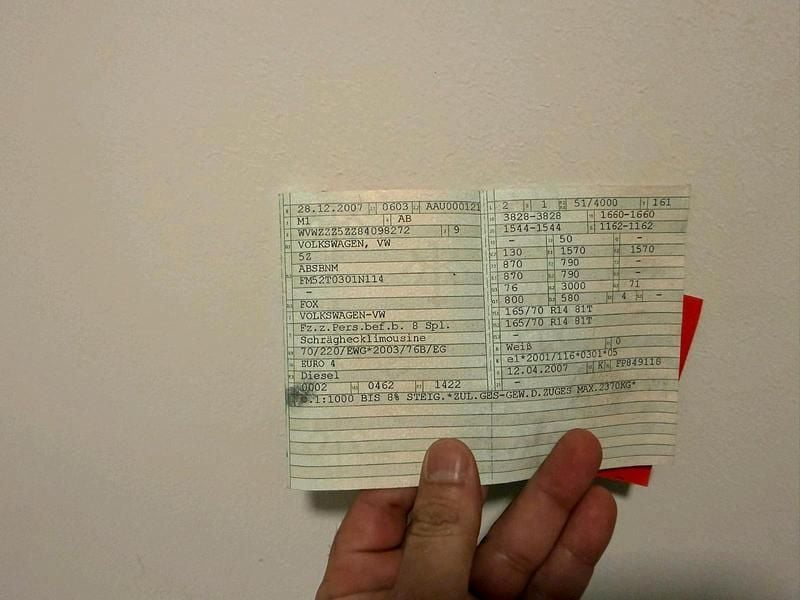 Gebraucht VW Fox 70 PS (51 kW) 2007 Weiß Kleinwagen