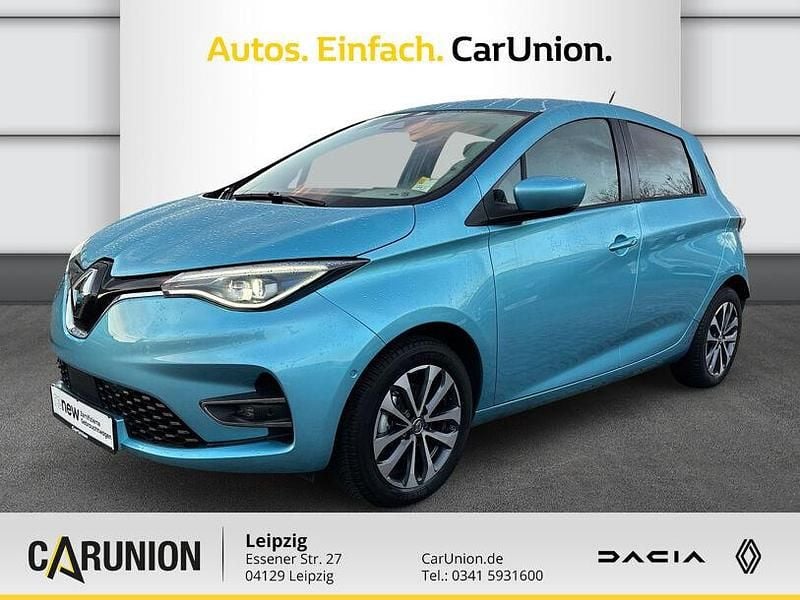 Aquamarinblau Gebraucht 2021 Renault Zoe Intens Kleinwagen | 16.990 € (Fairer Preis) - Bild 1/4