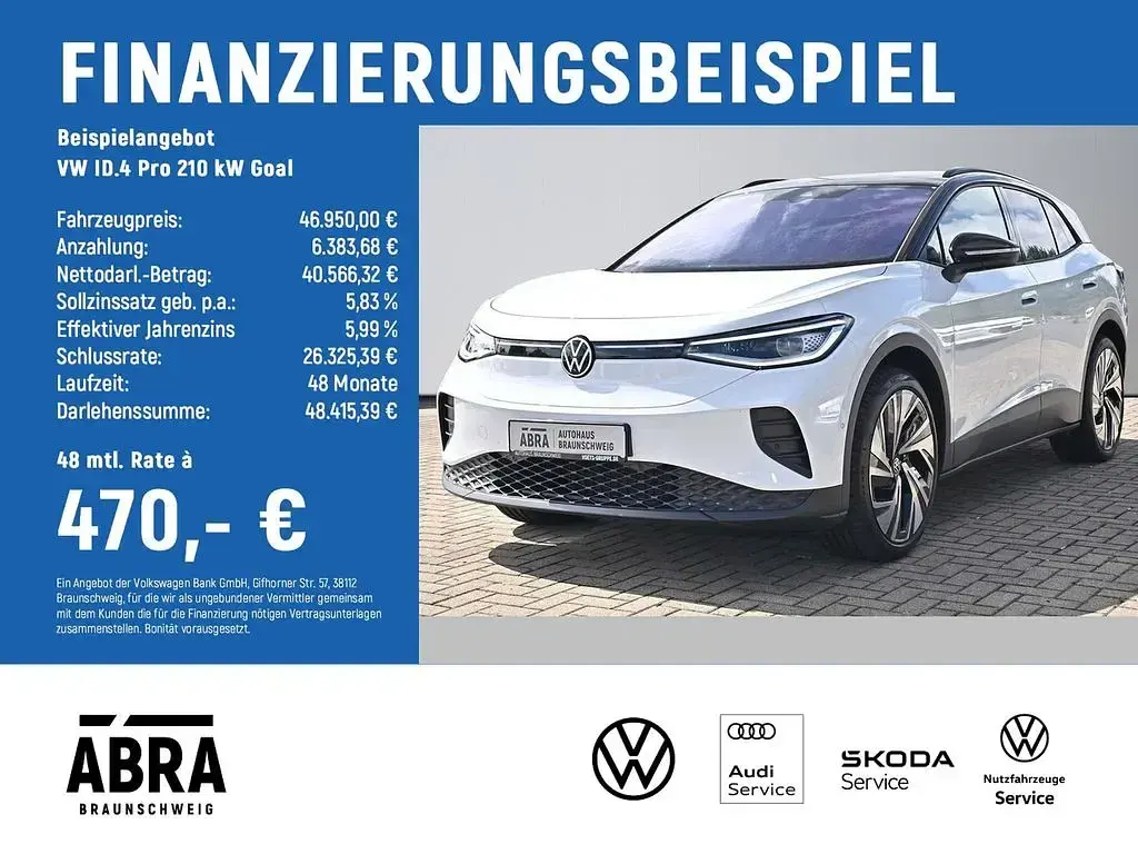 Brugt VW ID.4 Pro 210 kW (286 HK) 2025 Hvid SUV