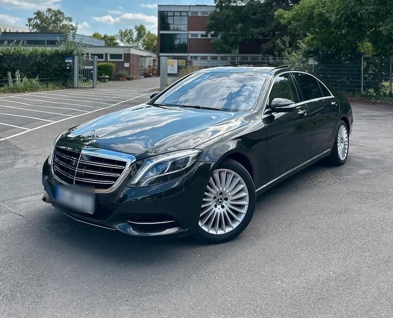 Braun Gebraucht 2014 Mercedes S500 Limousine | 31.500 € (Superpreis) - Bild 1/4